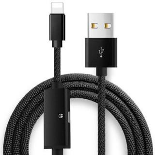 Audio Converter Data Cable for iPhone 7 / iPhone 8 / iPhone X 120cm