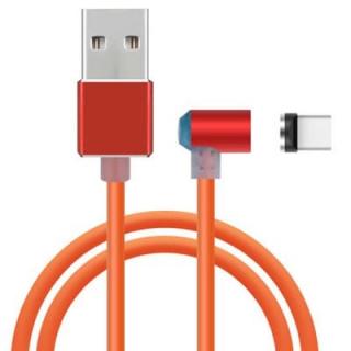 Right Angel Head Magnetic Type-C Charging Cable