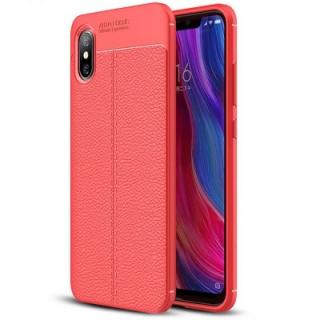 ASLING Lichee Skin Anti-fingerprints Cover for Xiaomi Mi 8