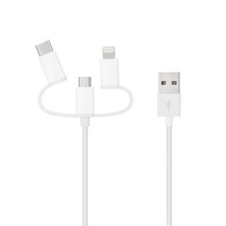 Zaofeng 3-in-1 8 Pin Micro USB Type-C Data Cable