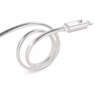 HOCO UPL12 2.4A Metal Braided LED Light Cable for iPhone 1.2M