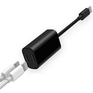 Adapter and Splitter DualHeadphone Audio and Charge Adapter for iPhone 7 / 7PLUS/ 8 / 8PLUS/ X