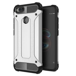 Shockproof Rugged Impct Hybrid Armor Silicone Back Cover Phone Stand Back Case for Xiaomi Mi A1 / 5X