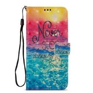 3D PU Leather Wallet Stand Case for Xiaomi Redmi 5 Plus Ocean Pattern