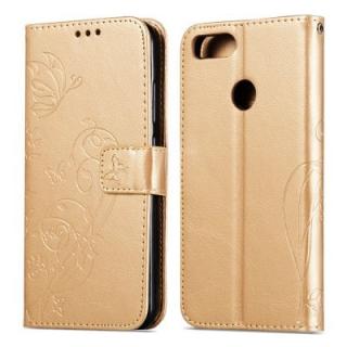 Embossed Flip Case for Xiaomi 5X / A1 PU Leahter Back Cover