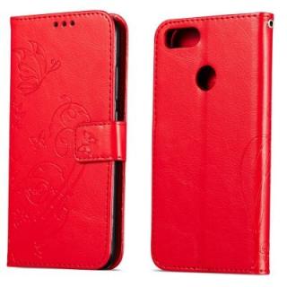 Embossed Flip Case for Xiaomi 5X / A1 PU Leahter Back Cover