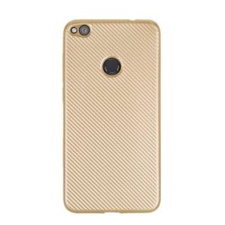 Cover Case for Huawei P8Lite 2017 Carbon Fiber General Silicone Rubber Soft TPU