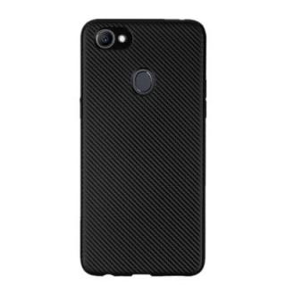 Cover Case for OPPO F7 Soft Carbon Fiber Luxury TPU