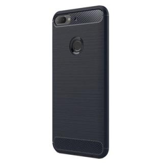 Case for HTC Desire D12 Plus Shockproof Back Cover Soft Carbon Fiber