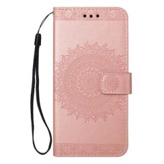 Embossing PU Leather Wallet Stand Flip Case for Huawei P20