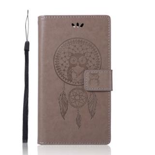 Wind Bell Owl For Sony Xperia XA2 Ultra Phone Case PU Flip Leather Wallet Cover