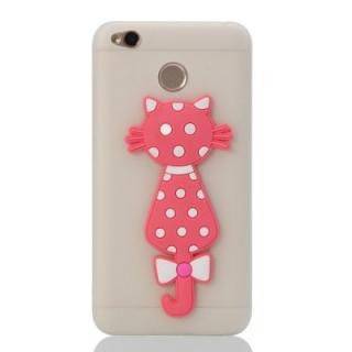 TPU Case for Xiaomi Redmi 4X 3D Cat Pattern