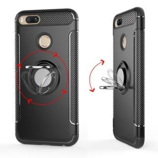 Cover Case for Xiaomi 5X / A1 Hybrid Car Magnetic Holder Shockproof TPU and PC