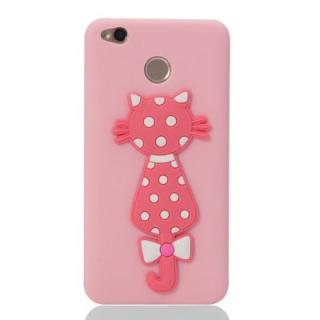 TPU Case for Xiaomi Redmi 4X 3D Cat Pattern