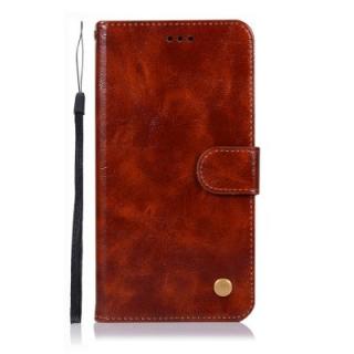 Fashion Flip Leather PU Wallet Cover For Motorola Moto E5 Plus Phone Case