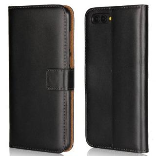 Cover Case for Huawei Honor V10 Flat Two Layers of Cowhide Leather