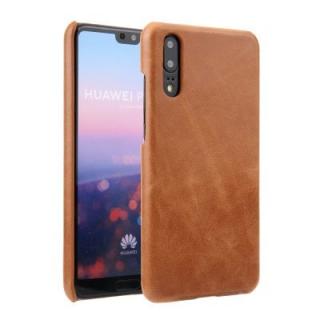 for Huawei P20 Genuine Leather Frosted Back Cover