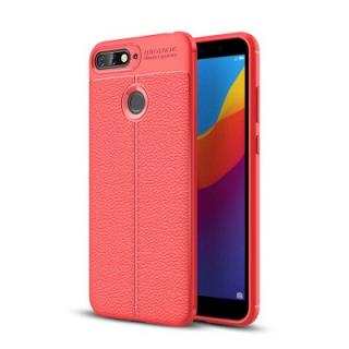 Case for Huawei Honor 7A Litchi Grain Anti Drop TPU Soft Cover