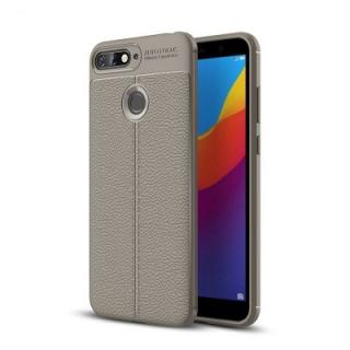 Case for Huawei Honor 7A Litchi Grain Anti Drop TPU Soft Cover