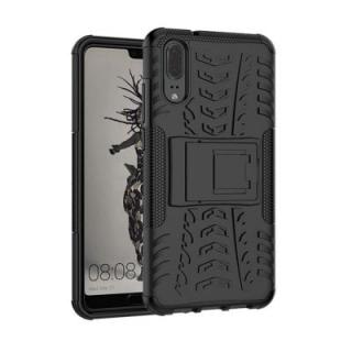 Kickstand Case for Huawei P20 TPU + PC Hard Cover