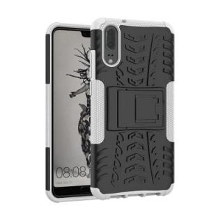 Kickstand Case for Huawei P20 TPU + PC Hard Cover