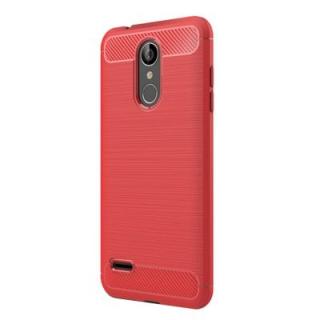 Case for LG K8 2018 Shockproof Back Cover Soft Carbon Fiber