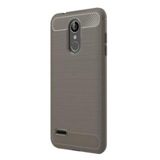 Case for LG K8 2018 Shockproof Back Cover Soft Carbon Fiber