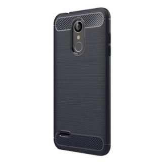 Case for LG K8 2018 Shockproof Back Cover Soft Carbon Fiber