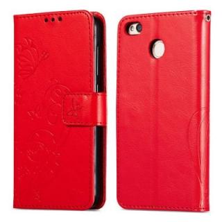 Embossed Flip Case for Xiaomi Redmi 4X PU Leahter Back Cover