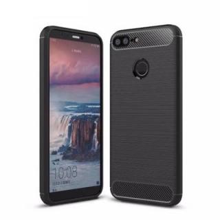 for Huawei Honor 9 Lite Brushed Texture Carbon Fiber Shockproof TPU Cover