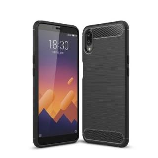 Case for Meizu Meilan E3 Luxury Carbon Fiber TPU Soft Cover