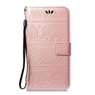 Leather Wallet Stand Flip Case for Xiaomi 5X / A1 Elephant Pattern