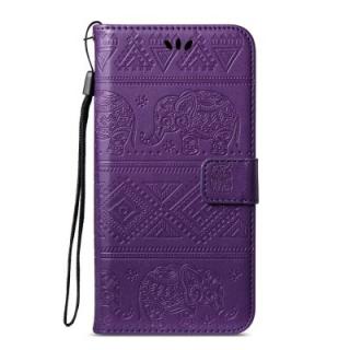 Leather Wallet Stand Flip Case for Xiaomi 5X / A1 Elephant Pattern