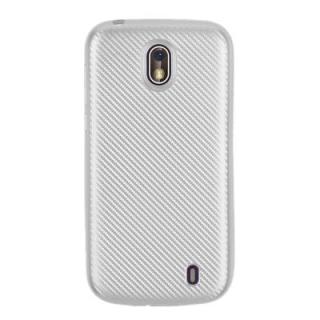 Cover Case for Nokia 1 Carbon Fiber General Silicone Rubber Soft TPU