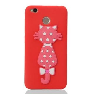 TPU Case for Xiaomi Redmi 4X 3D Cat Pattern