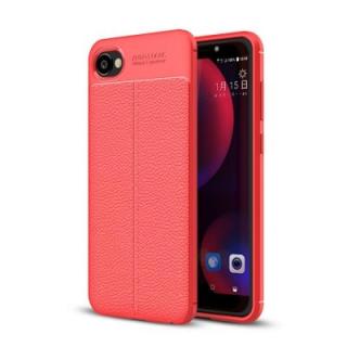 Case for HTC Desire 12 Shockproof Back Cover Solid Color Soft TPU