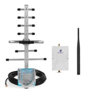 Phonetone 65dB Cell Phone Signal Booster Repeater Amplifier Kit for 850 / 1900MHz