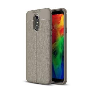 Case for LG Q7 Litchi Grain Anti-drop TPU Soft Cover