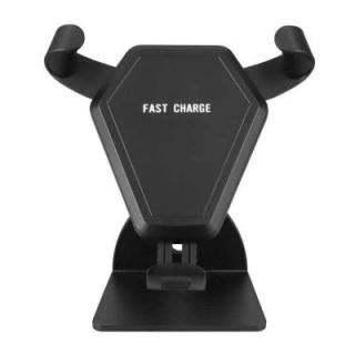Fast Wireless Charging Car Mount Gravity Linkage Air Vent Phone Holder
