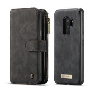 CaseMe for Samsung Galaxy S9 Plus Protective Leather Phone 2 in 1 Wallet Case