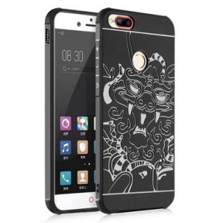 Shockproof Soft Silicone Cover for Nubia Z17 Mini Case Dragon Pattern Fashion Full Protective Phone Case