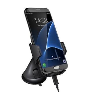 Fast Charger Air Vent Phone Holder Car Mount for Samsung Galaxy S8/S7/ IPhone 8/8+/IPHONE X and All Qi-Enabled Devices