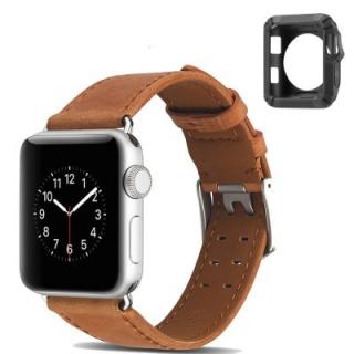 2 in 1 Apple Watch Leather Strap 38 Mm for iWatch Band