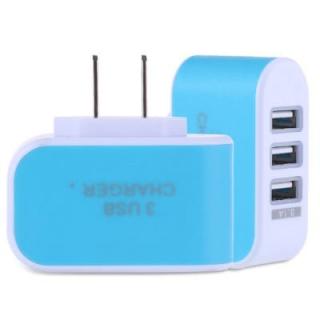 3 USB Ports 5V 3.1A Travel Charger Adapter