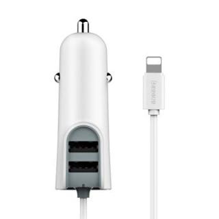 Baseus 2.1A Dual USB Output High Speed Car Charger