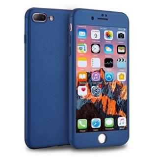 360 Full Body Protection Hard Slim Case Coated Non Slip Matte Surface with Tempered Glass Screen Protector for iPhone 7 Plus / 8 Plus