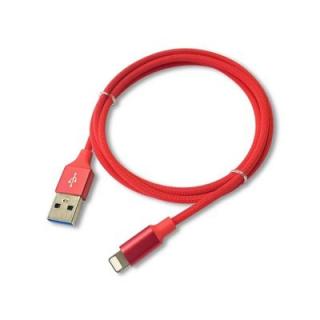 1M Nylon Braided Fast Charger Data Tranmission Usb Cable for 8 Pin Devices