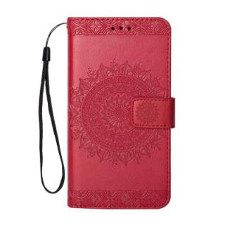 Embossed Wallet Flip PU Leather Card Holder Standing Phone Case for Samsung Galaxy A5 2017 / A520