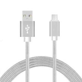 2M Nylon Micro USB Charger Cable for Android Mobile Phone