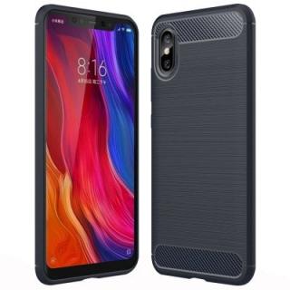 ASLING Carbon Fiber TPU Anti-drop Case for Xiaomi Mi 8